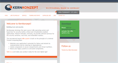 Desktop Screenshot of kernkonzept.com